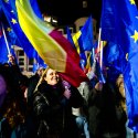 Protest Pro Europa - Piața Universității