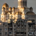 Vedere spre Catedrala Mântuirii Neamului - Șoseaua Olteniței