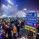 Martea Neagra - Protest impotriva OUG privind abuzul in serviciu - Piata Victoriei