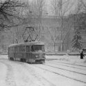 Tatra linia 3 Piata Scanteii 08.01.1980