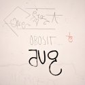 Graffiti pe scarile interioare ale MNAC