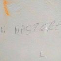 Graffiti pe scarile interioare ale MNAC