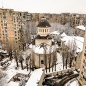 Iarna - Biserica Cărămidarii de jos - Strada Piscului