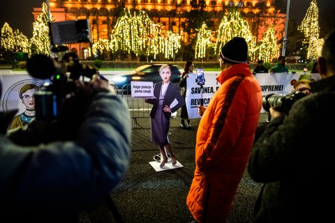 Protest Justiție - Piața Victoriei