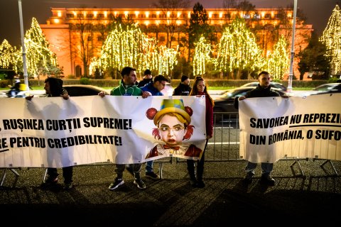 Protest Justiție - Piața Victoriei