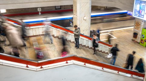 Statia de metrou Piata Unirii 2