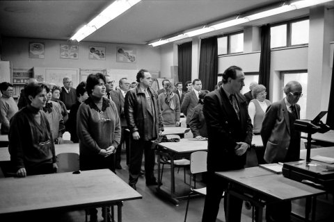 Susținerea tezei de doctorat a profesorului Lucian Raicu - Politehnica București 29.01.1999