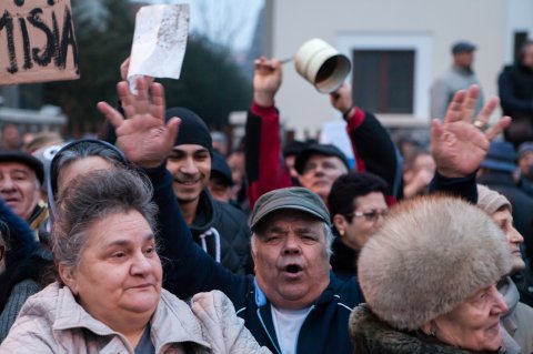 Protest Cotroceni - Bulevardul Gheorghe Marinescu