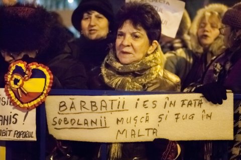 Protest Cotroceni - Bulevardul Gheorghe Marinescu