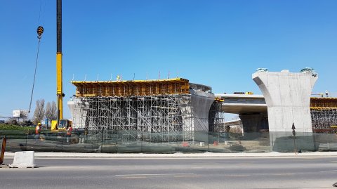 Podul Ciurel in chinurile facerii