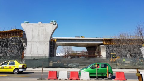 Podul Ciurel in chinurile facerii