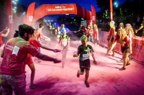 Color Run Night 2017 - Bulevardul Unirii