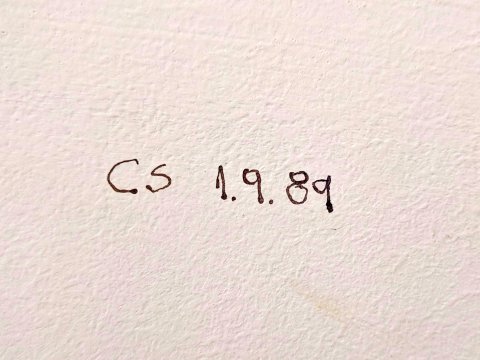 Graffiti pe scarile interioare ale MNAC