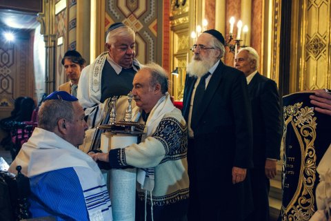 Bar mitzvah Templul coral