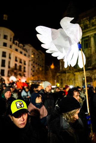 Protest Pro Europa - Piața Universității