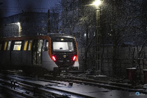 Trenul Alstom BM4 în probe